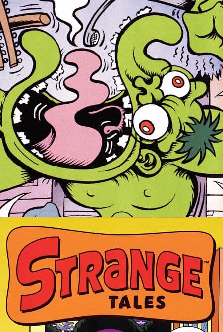 Cover Art for STRANGE TALES HC