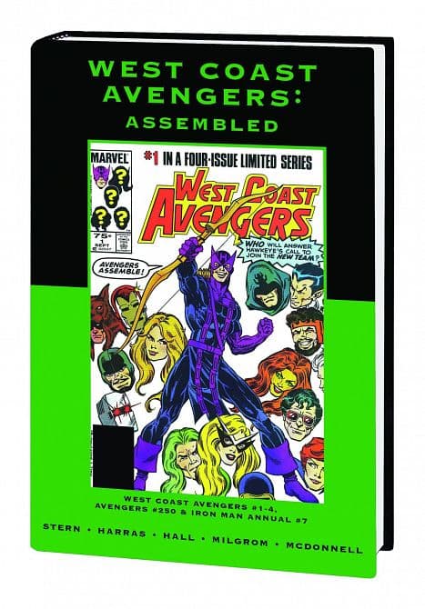 Cover Art for WEST COAST AVENGERS PREM HC ASSEMBLED VAR ED 44