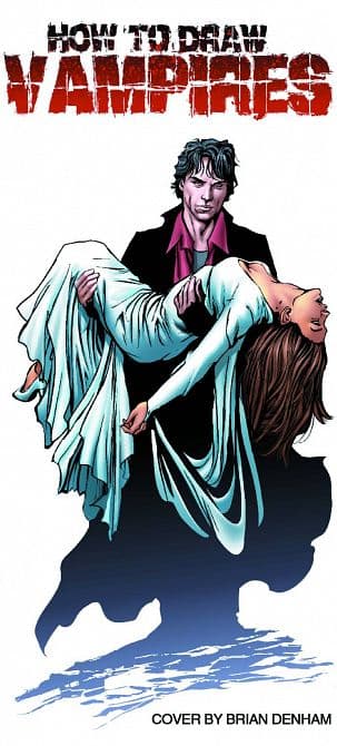Cover Art for HOW TO DRAW VAMPIRES TP
