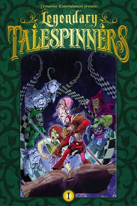 Cover Art for LEGENDARY TALESPINNERS