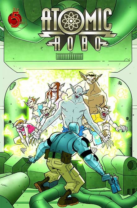 Cover Art for ATOMIC ROBO REVENGE O/T VAMPIRE DIMENSION