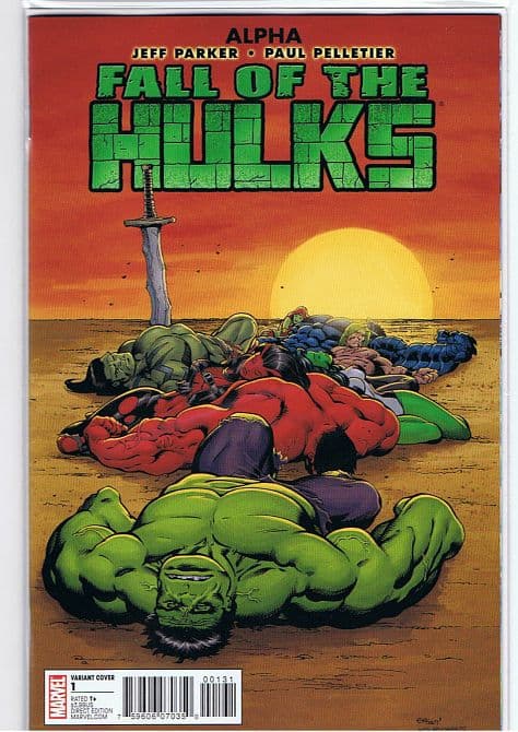 Cover Art for FALL OF HULKS ALPHA