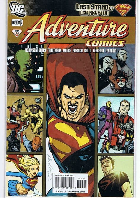 Cover Art for ADVENTURE COMICS