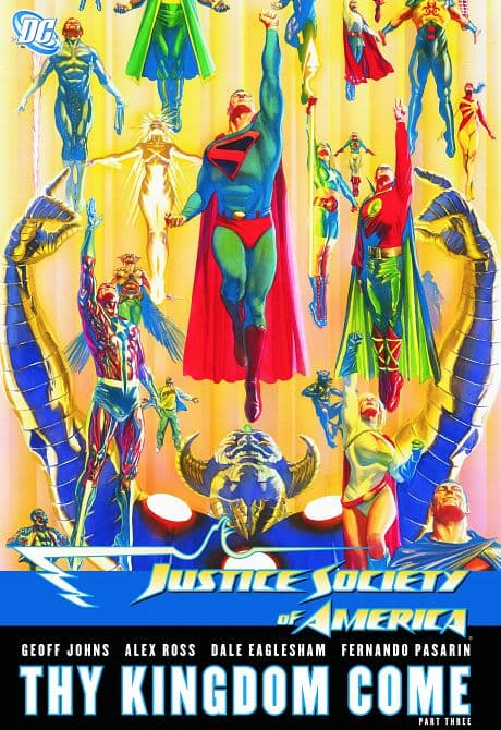 Cover Art for JSA TP VOL 04 THY KINGDOM COME PART 3