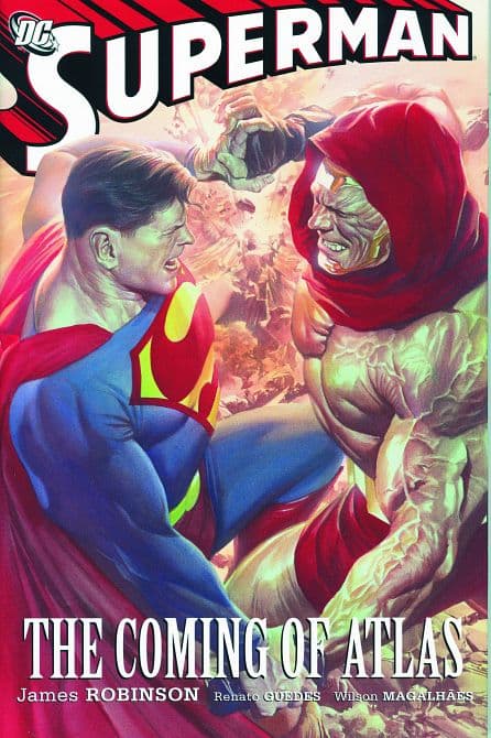 Cover Art for SUPERMAN THE COMING OF ATLAS TP