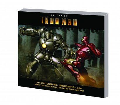Cover Art for IRON MAN ART OF IRON MAN MOVIE TP