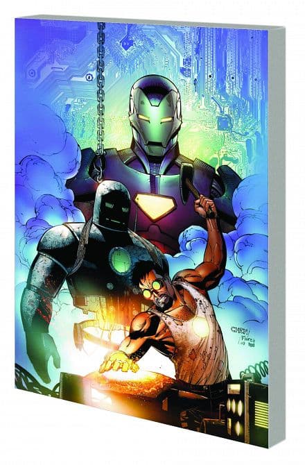 Cover Art for IRON MAN END TP