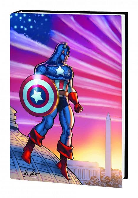 Cover Art for CAPTAIN AMERICA AMERICA FIRST HC