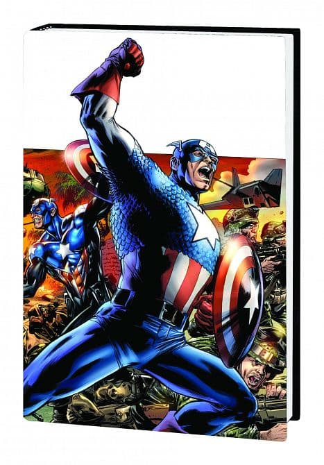 Cover Art for CAPTAIN AMERICA REBORN PREM HC