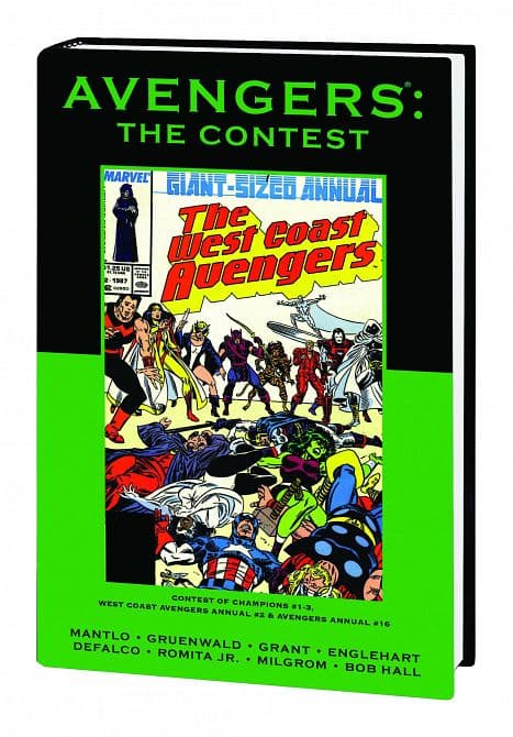 Cover Art for AVENGERS CONTEST PREM HC VAR DM ED 45