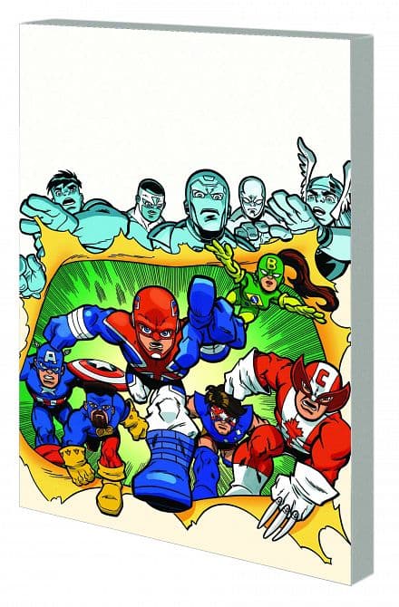 Cover Art for SUPER HERO SQUAD TP GET YER HERO ON DIGEST VAR DM
