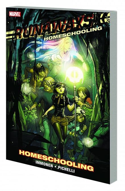Cover Art for RUNAWAYS HOMESCHOOLING TP