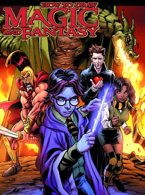 Cover Art for HOW TO DRAW MAGIC & FANTASY SUPERSIZE TP