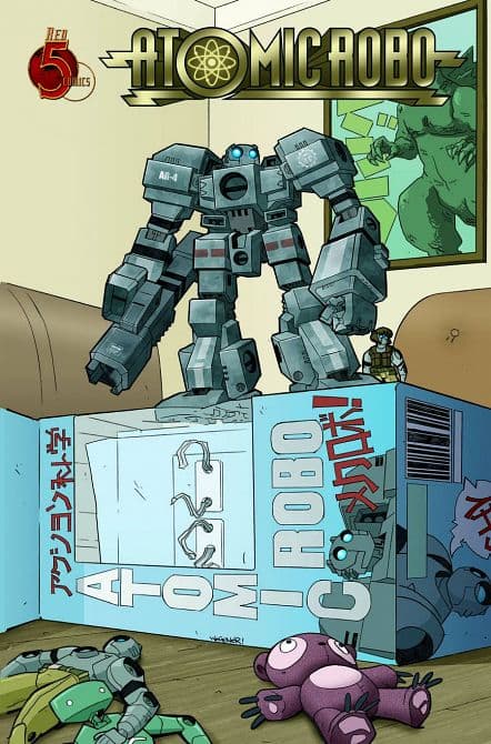 Cover Art for ATOMIC ROBO REVENGE O/T VAMPIRE DIMENSION