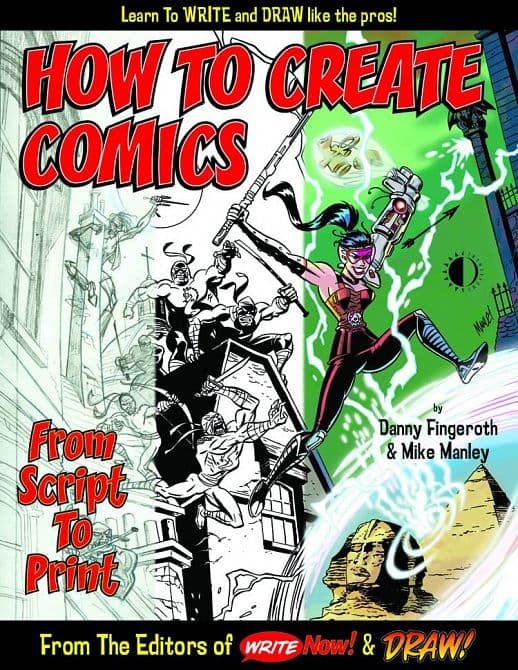 Cover Art for HOW TO CREATE COMICS FROM SCRIPT TO PRINT TP 3RD PTG