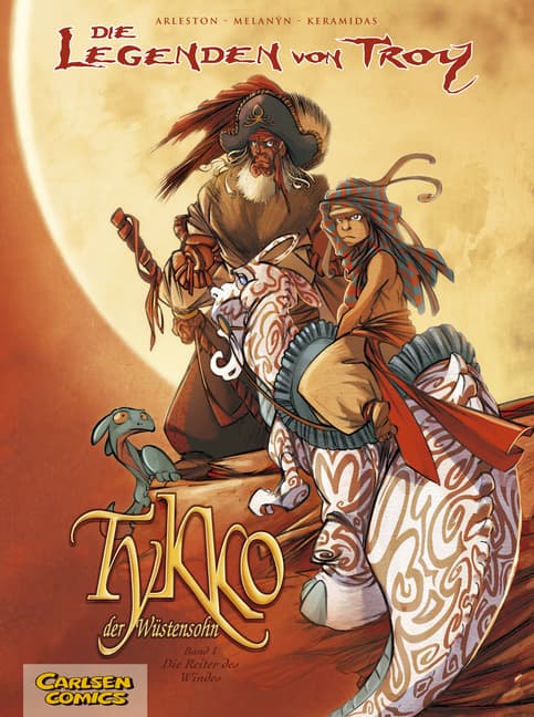 Cover Art for DIE LEGENDEN VON TROY
