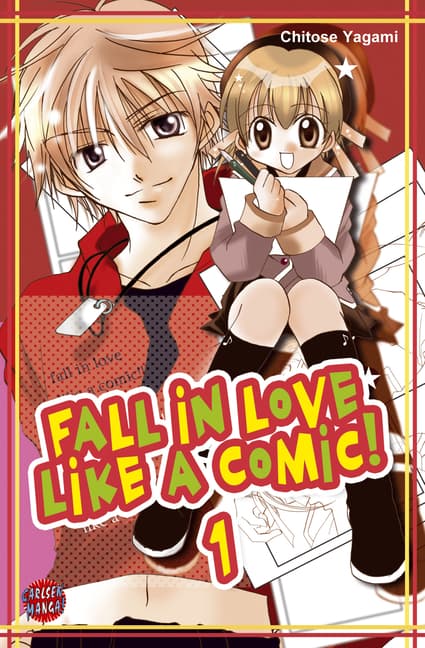 Cover Art for FALL IN LOVE LIKE A COMIC
