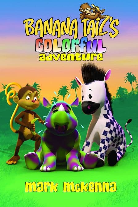 Cover Art for BANANA TAILS COLORFUL ADVENTURE HC