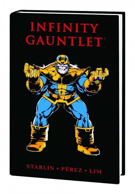Cover Art for INFINITY GAUNTLET PREM HC