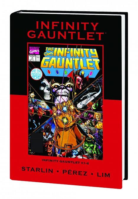 Cover Art for INFINITY GAUNTLET PREM HC