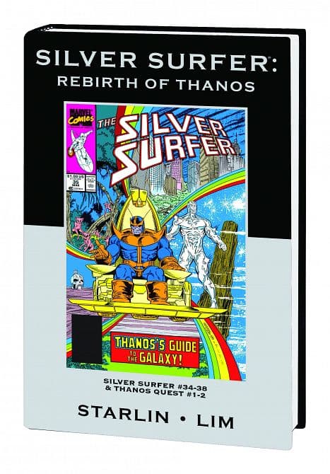 Cover Art for SILVER SURFER REBIRTH OF THANOS PREM HC