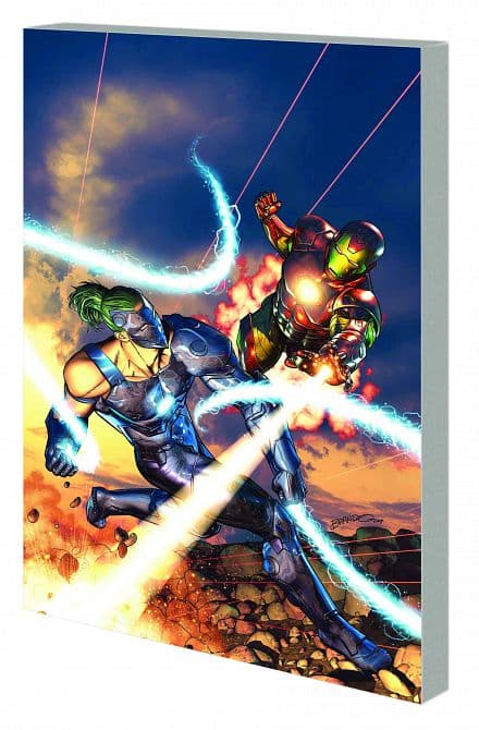 Cover Art for IRON MAN VS WHIPLASH TP