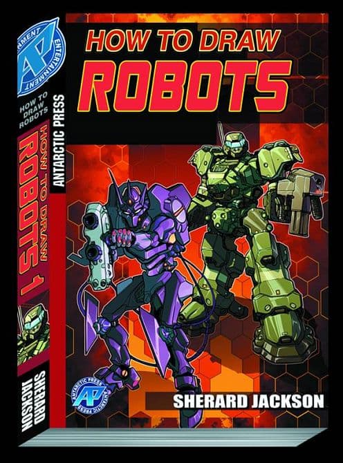 Cover Art for HOW TO DRAW ROBOTS PKT MANGA TP
