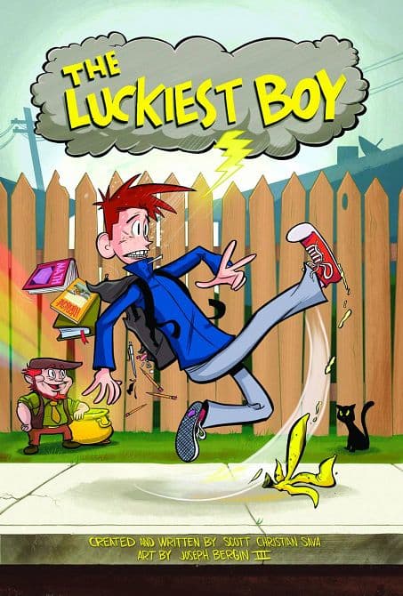 Cover Art for LUCKIEST BOY GN