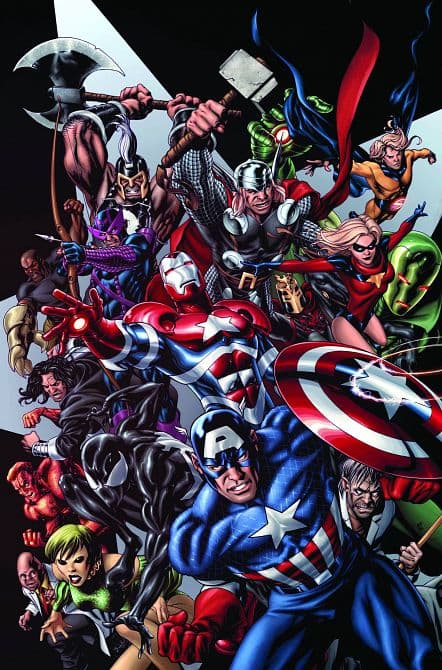 Cover Art for AVENGERS ASSEMBLE ( 2010 )