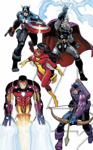 Cover Art for AVENGERS SPOTLIGHT