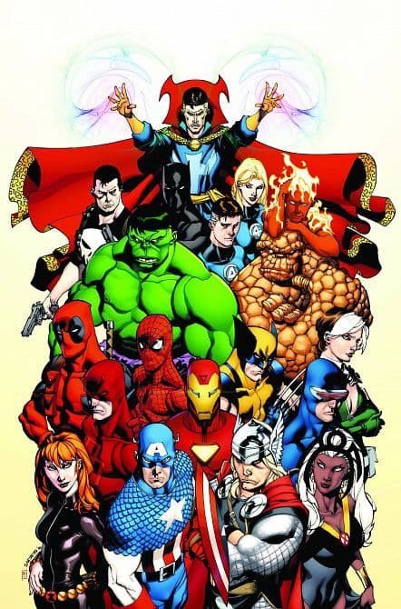 Cover Art for ORIGINS OF MARVEL COMICS