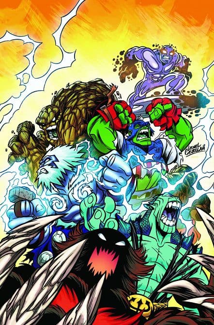 Cover Art for SUPER HERO SQUAD