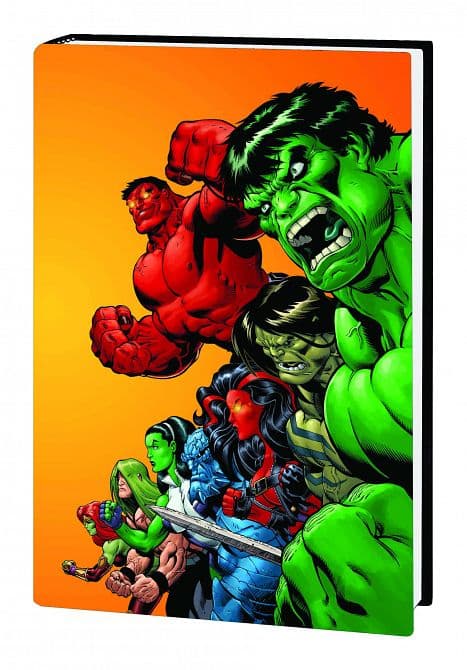 Cover Art for HULK FALL OF HULKS PREM HC