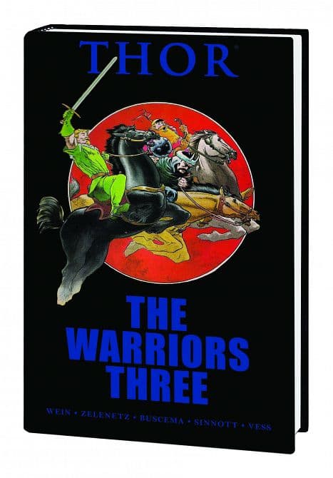 Cover Art for THOR WARRIORS THREE PREM HC