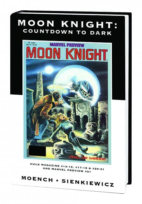 Cover Art for MOON KNIGHT COUNTDOWN TO DARK PREM HC DM VAR ED 50