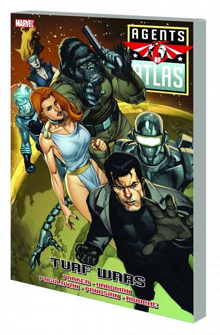 Cover Art for AGENTS OF ATLAS TP TURF WARS