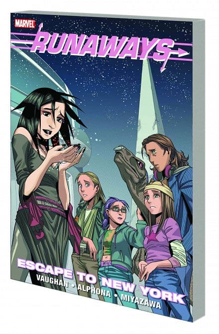 Cover Art for RUNAWAYS ESCAPE TO NEW YORK TP