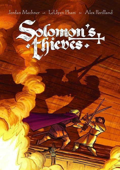 Cover Art for SOLOMONS THIEVES GN