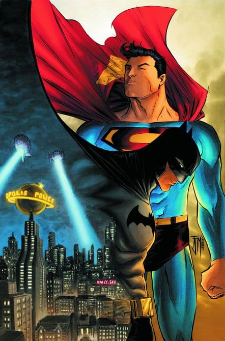 Cover Art for SUPERMAN BATMAN NIGHT AND DAY HC