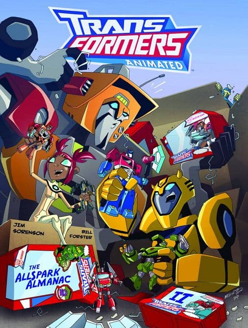 Cover Art for TRANSFORMERS ALLSPARK ALMANAC TP VOL 02
