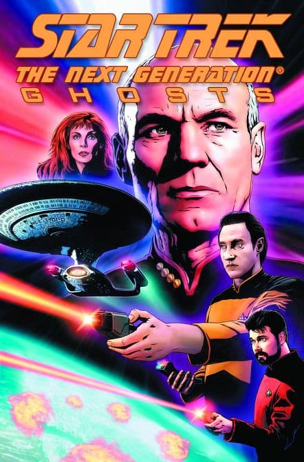 Cover Art for STAR TREK TNG GHOSTS TP