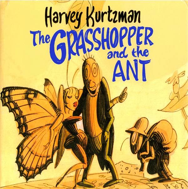 Cover Art for GRASSHOPPER AND THE ANT HC