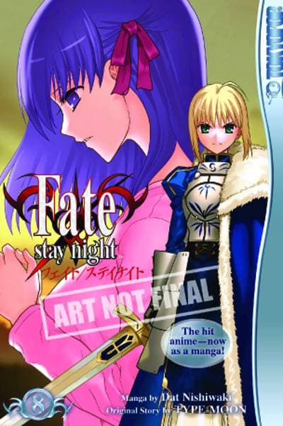 Cover Art for FATE STAY NIGHT GN VOL 08