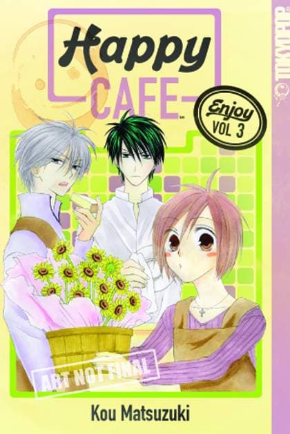 Cover Art for HAPPY CAFE GN VOL 03