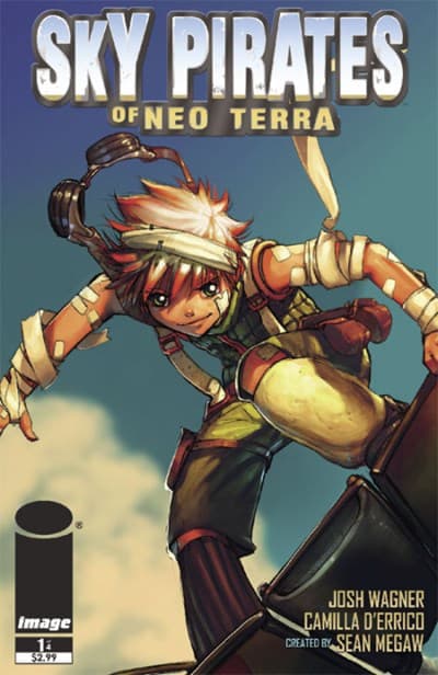Cover Art for SKY PIRATES OF NEO TERRA