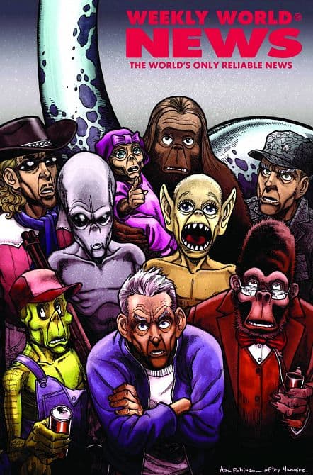 Cover Art for WEEKLY WORLD NEWS TP VOL 01
