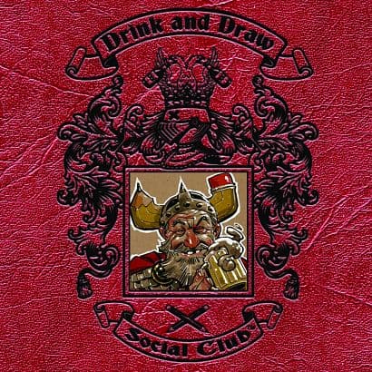 Cover Art for DRINK & DRAW HC VOL 02