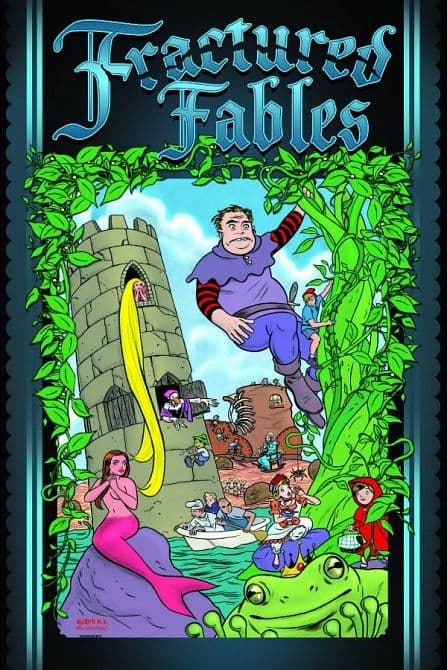Cover Art for FRACTURED FABLES HC