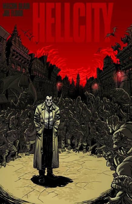 Cover Art for HELLCITY THE WHOLE DAMN THING TP