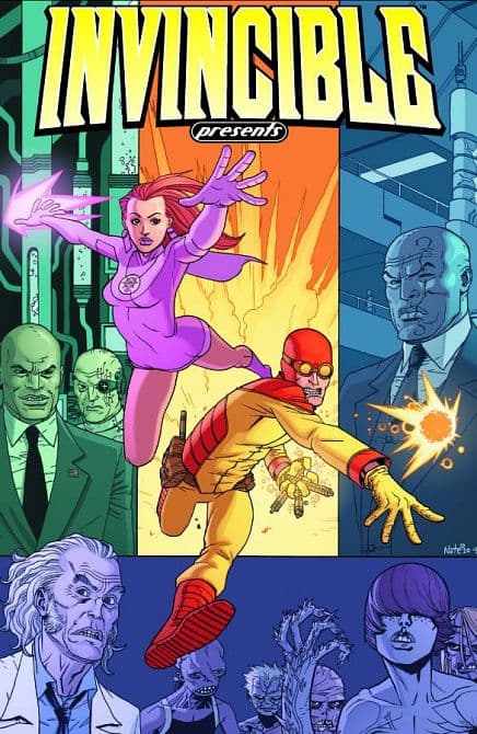 Cover Art for INVINCIBLE PRESENTS ATOM EVE & REX SPLODE TP VOL 01